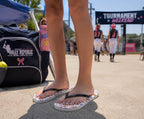 Softball Tournament Flip Flops, by Rally Republic