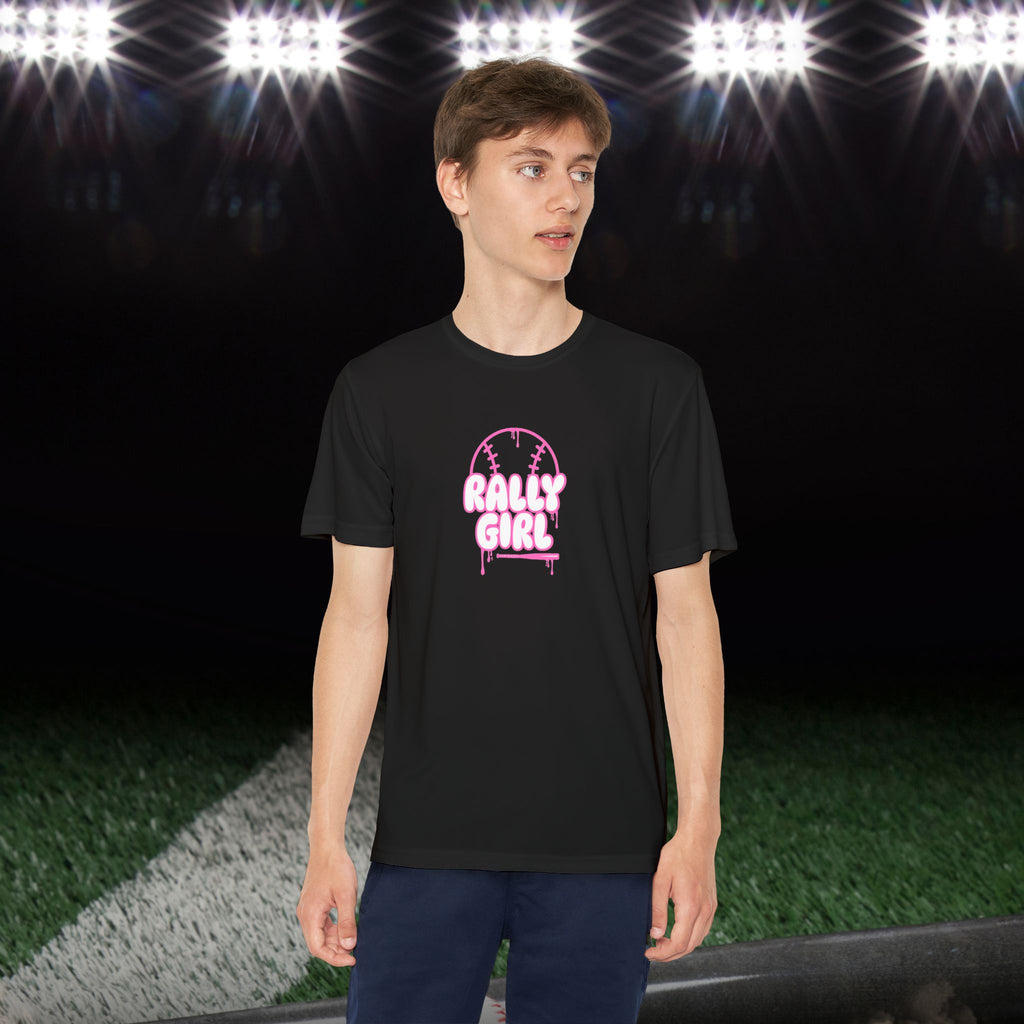RallyGirl Drip Girl’s Athletic Tee