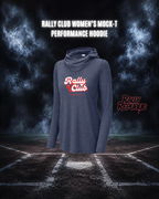 Rally Club Women's Mock-T Performance Hoodie