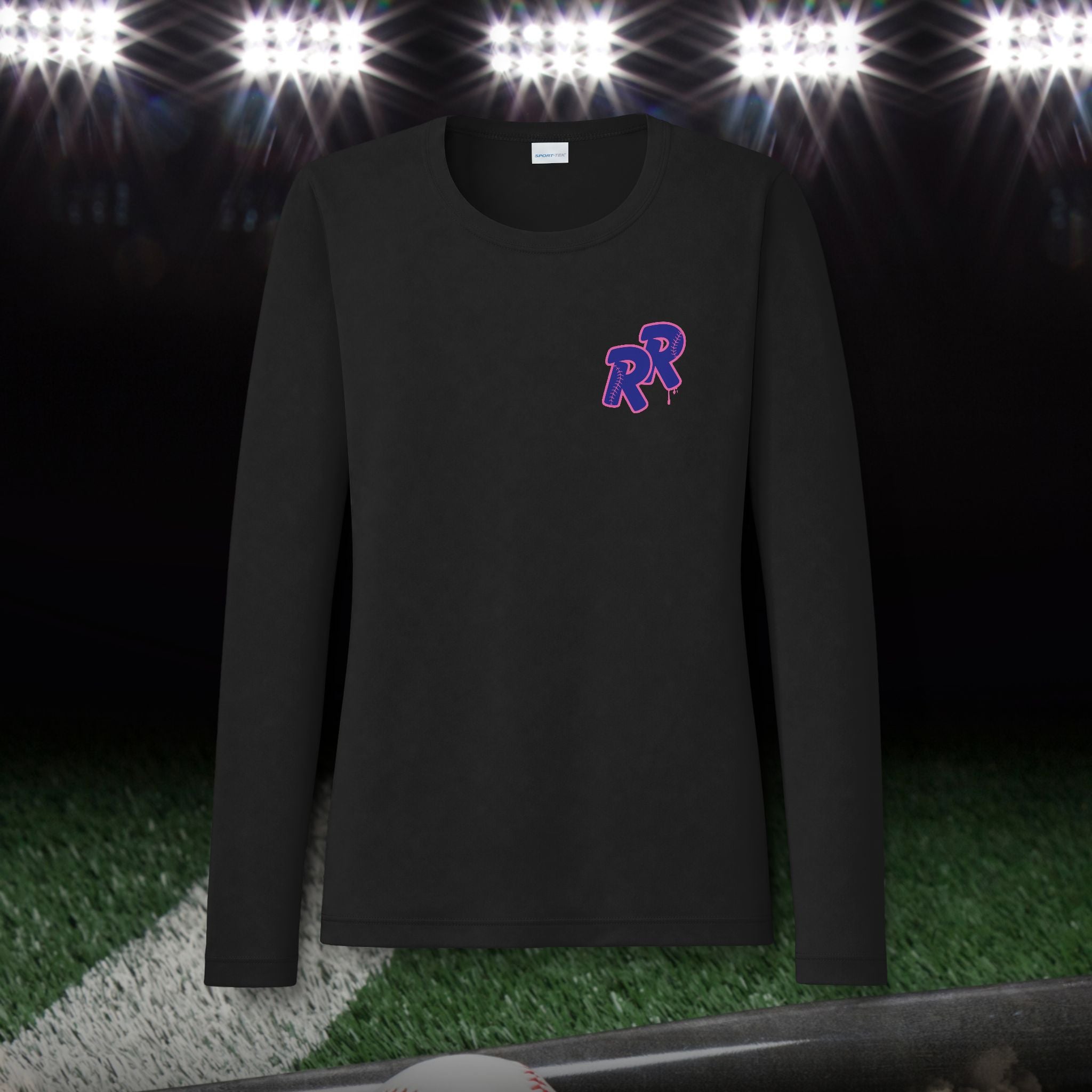 RR Script Women's Long Sleeve Pro Tee