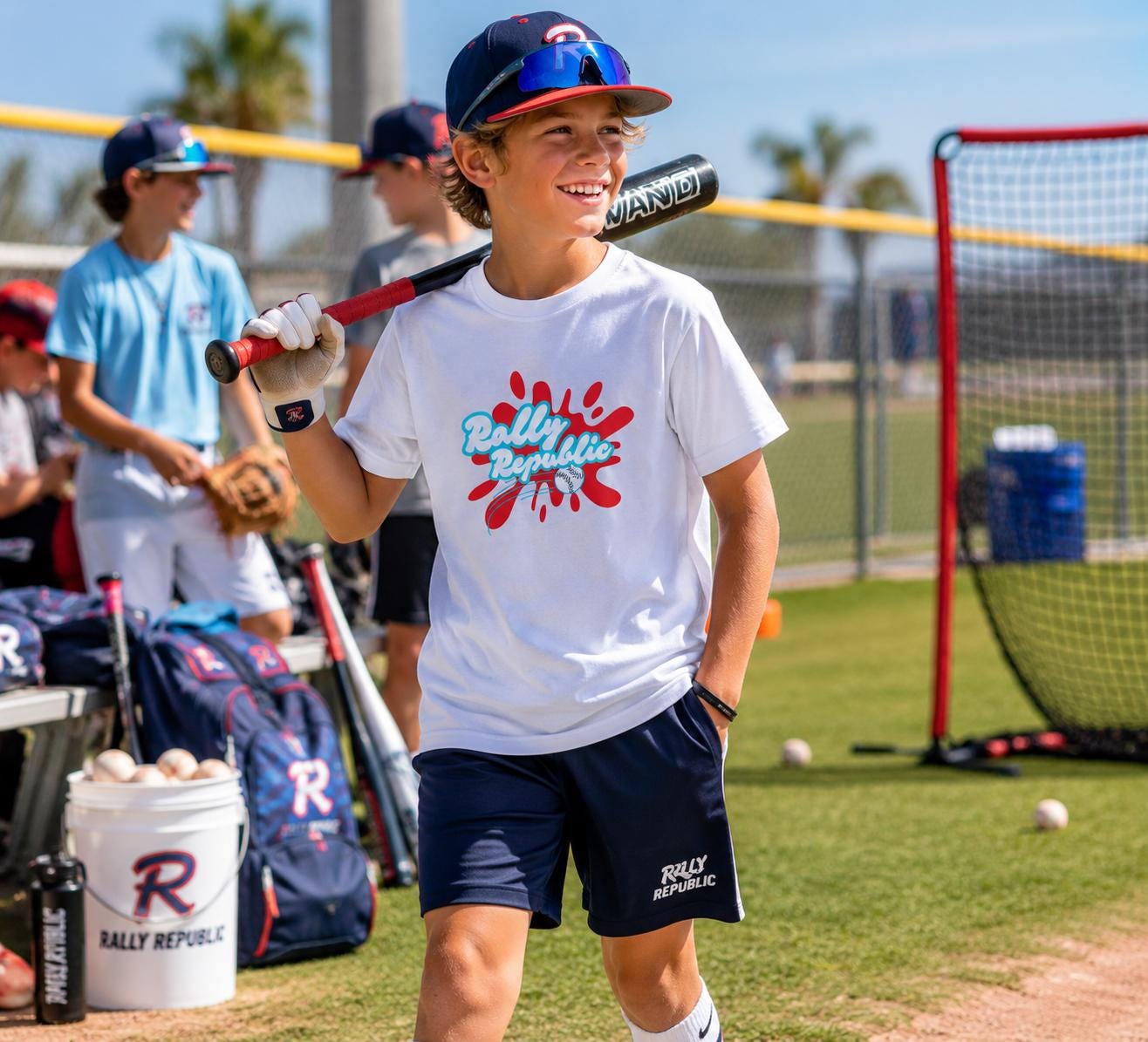 Splashtastic Youth Competitor Tee, by Rally Republic