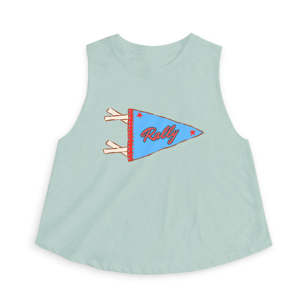 Rally Pennant Crop Top, by Rally Republic
