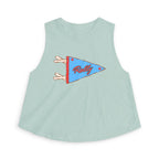 Rally Pennant Crop Top, by Rally Republic