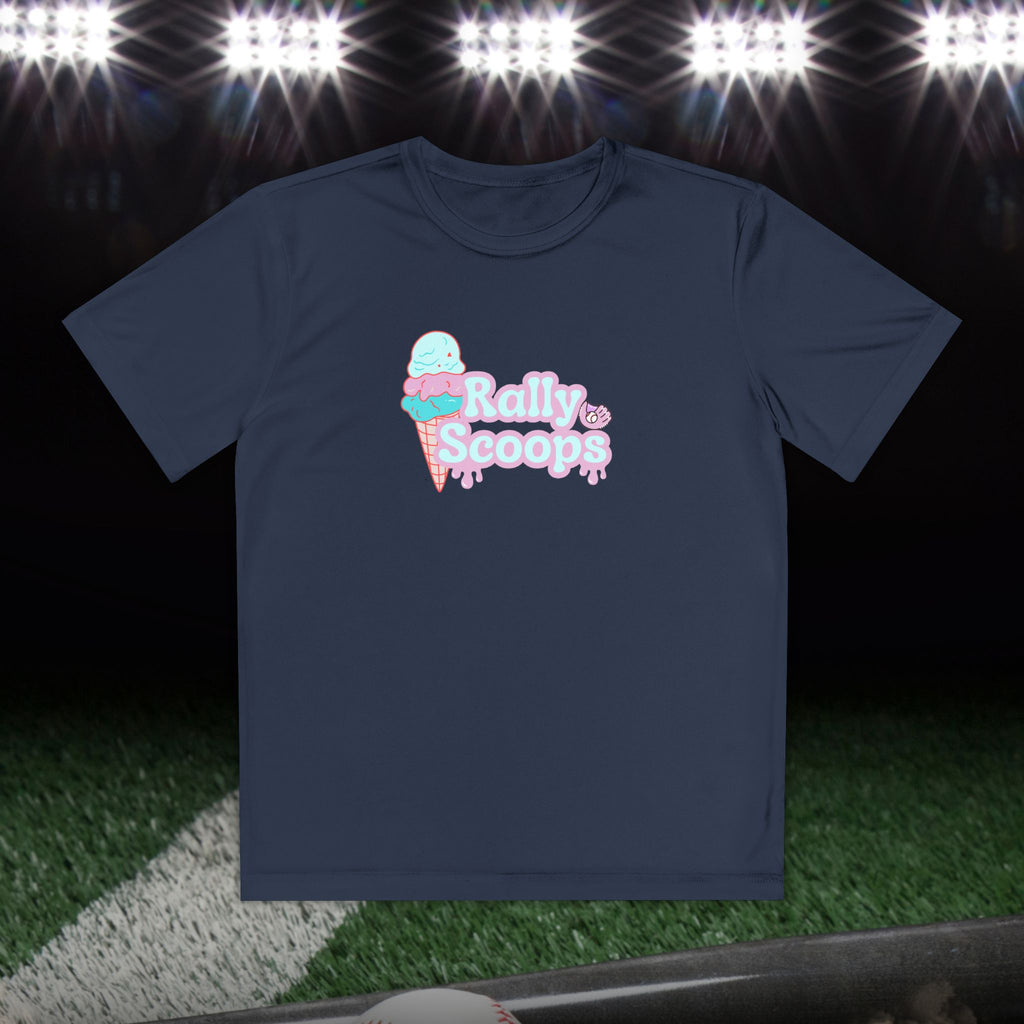 Rally Scoops Girl’s Athletic Tee