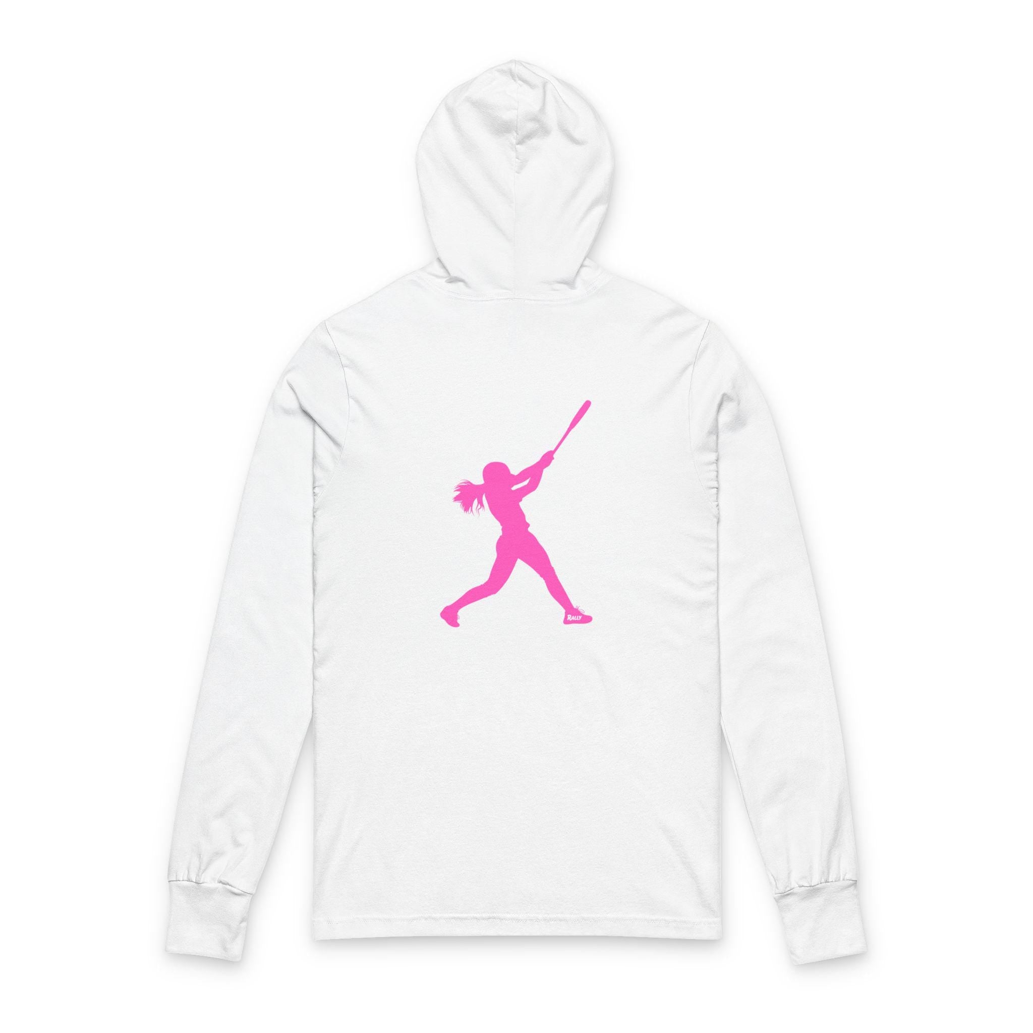 Rally Girl Signature Hitter Long Sleeve Hoodie Tee, by Rally Republic