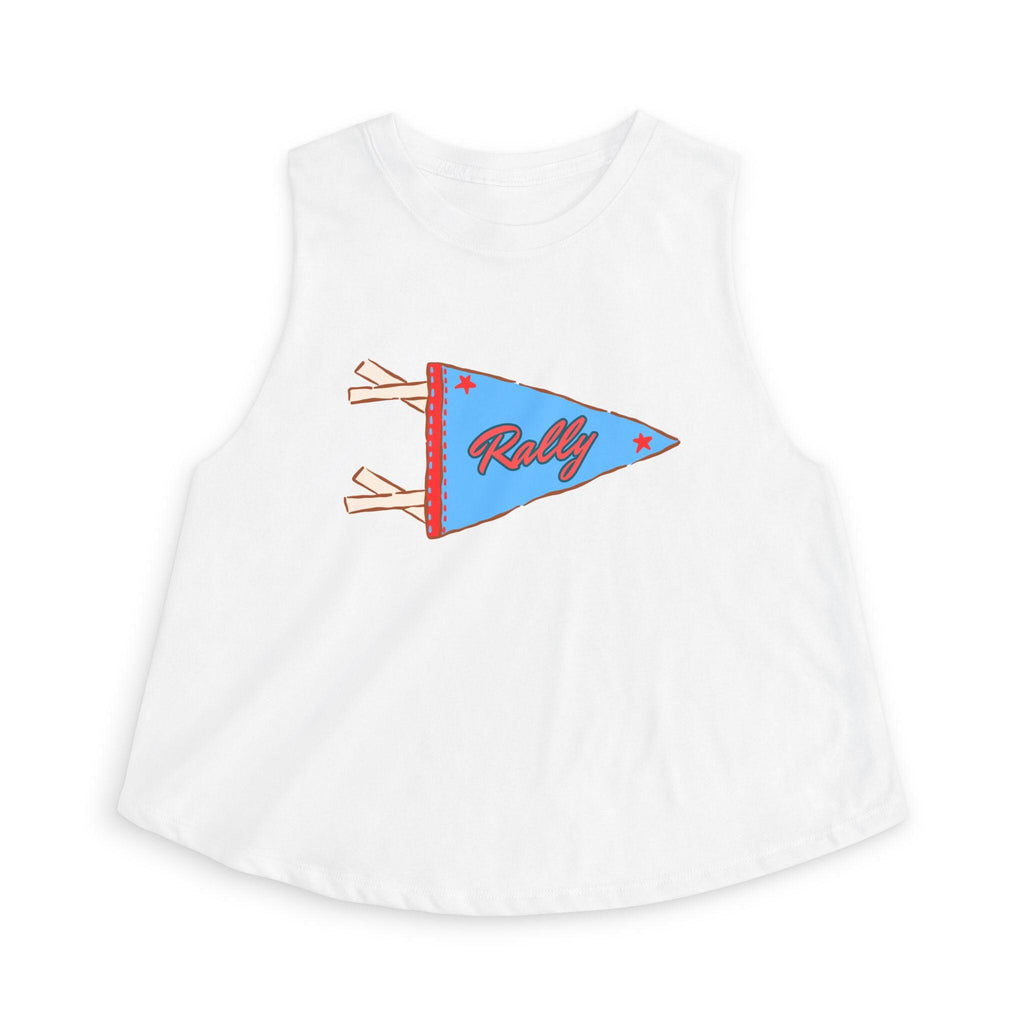 Rally Pennant Crop Top, by Rally Republic