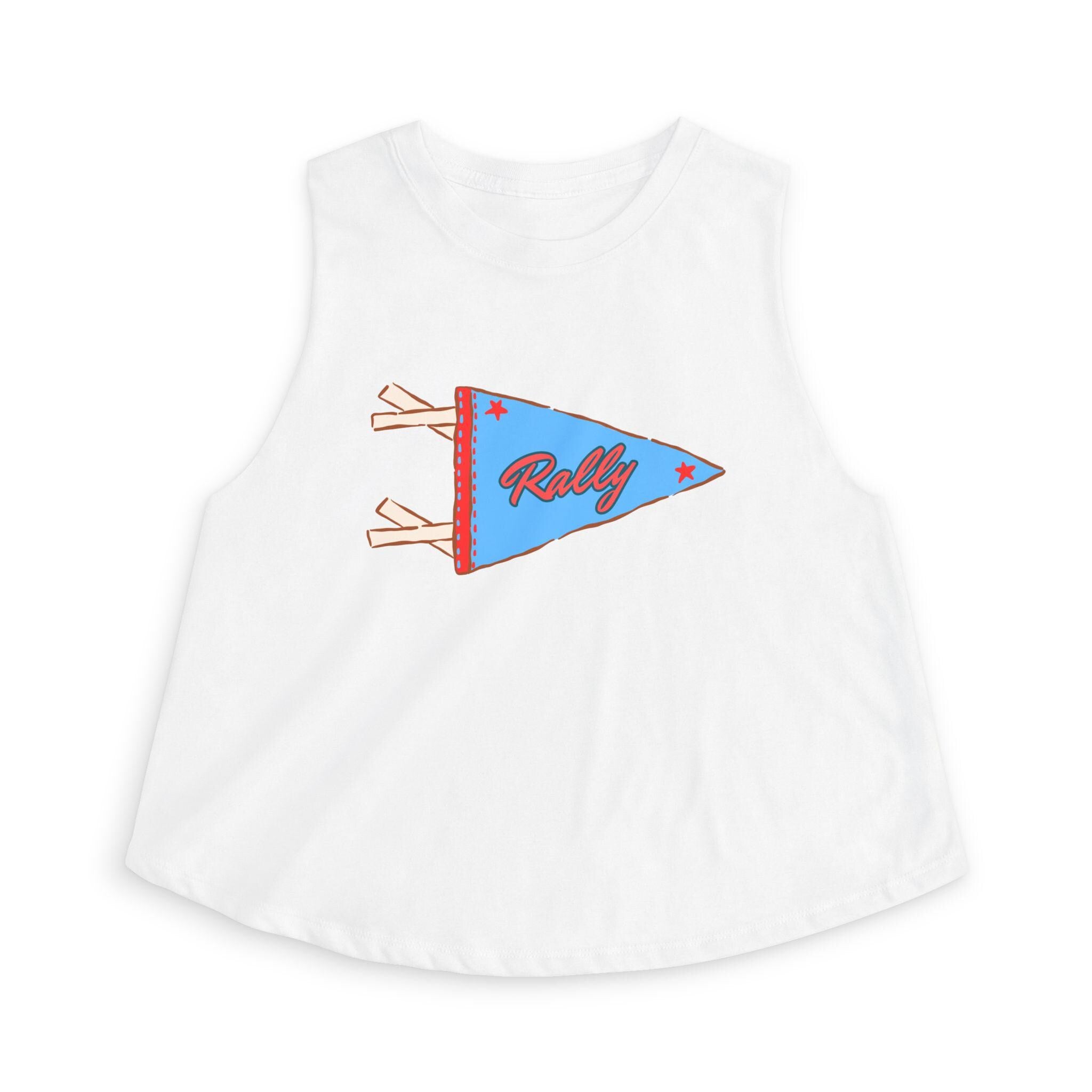 Rally Pennant Crop Top, by Rally Republic