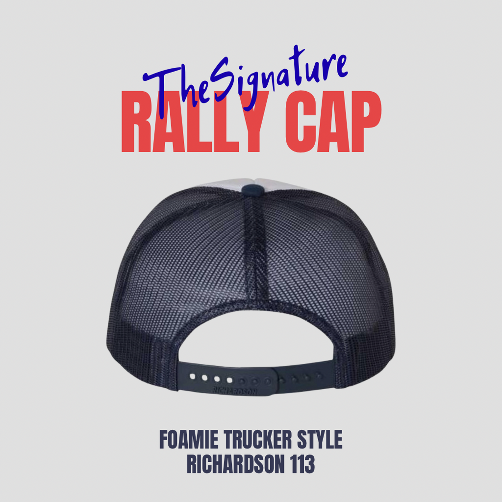 The Signature Rally Cap | Foamie Trucker Style | Richardson 113