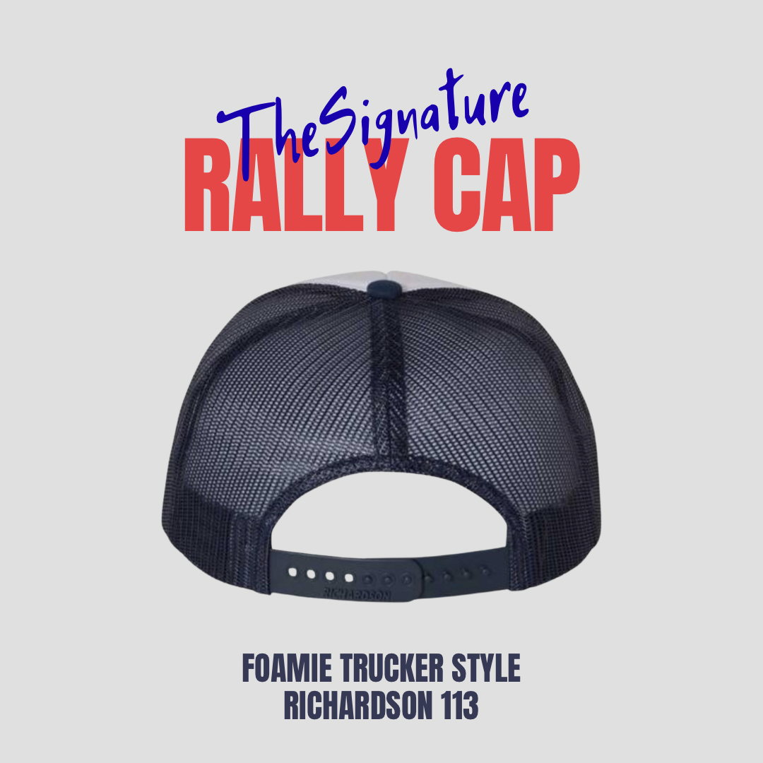 The Signature Rally Cap | Foamie Trucker Style | Richardson 113