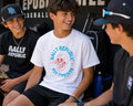 Rally Republic Baseball Lock In Kids Tee (blue)