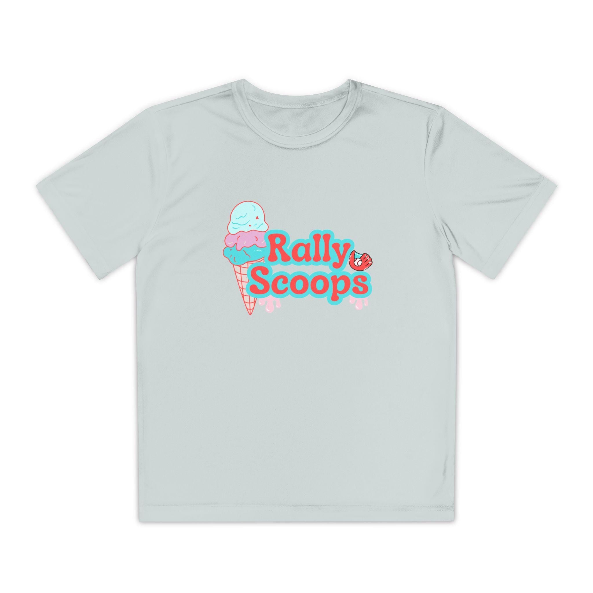 Rally Scoops Youth Competitor Tee, by Rally Republic