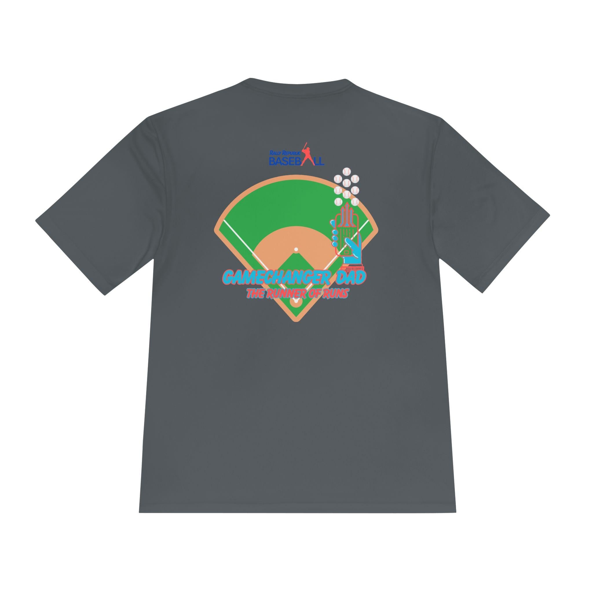 GameChanger Dad Moisture Wicking Tee, by Rally Republic