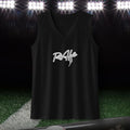Rally Hustle Women's Sleeveless Performance V-Neck Tee
