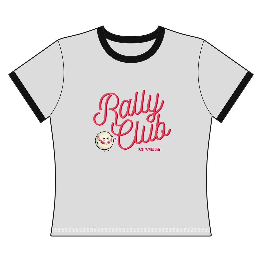 Rally Club Women's Ringer Tee, by Rally Republic