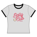 Rally Club Women's Ringer Tee, by Rally Republic