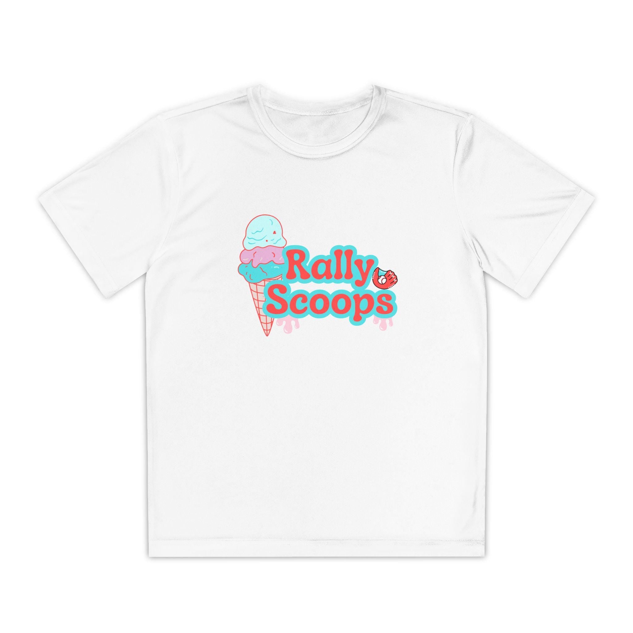 Rally Scoops Youth Competitor Tee, by Rally Republic