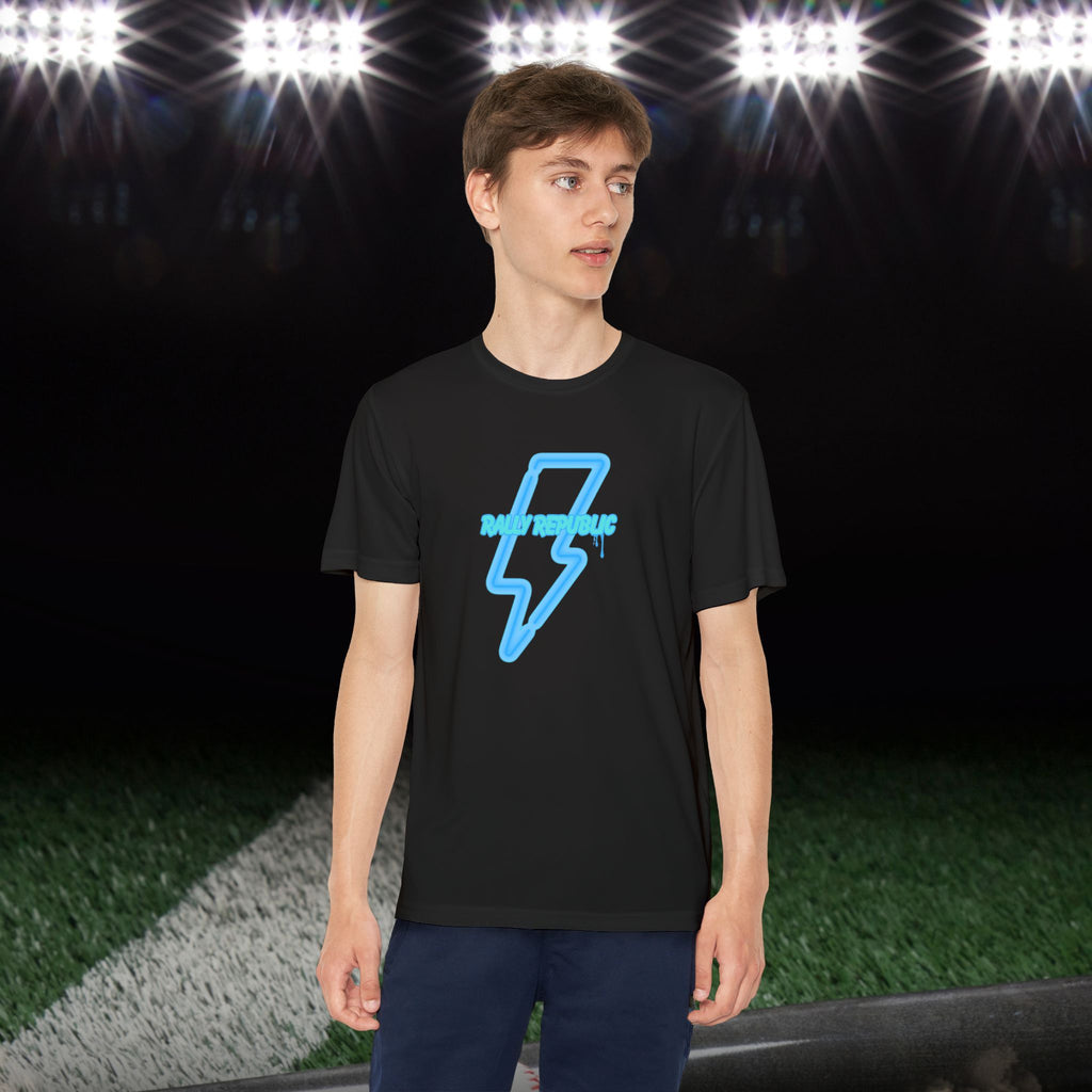 Rally Ball Energy Boy’s Athletic Tee