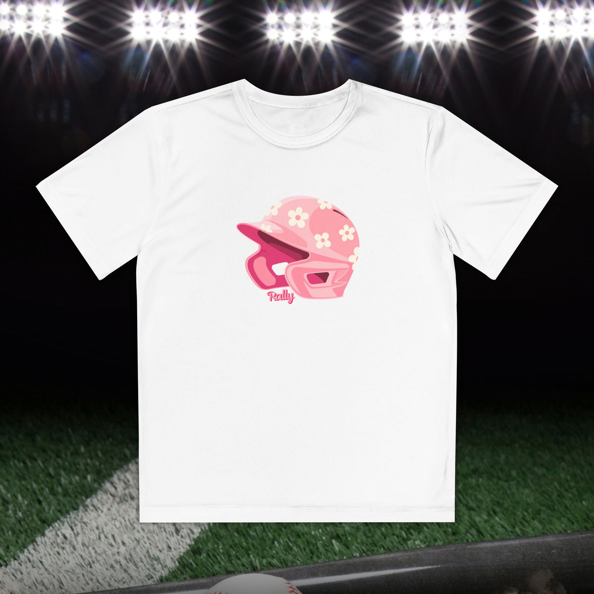 Flower Power Girl’s Athletic Tee