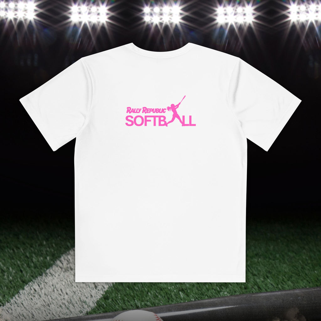 RallyGirl Drip Girl’s Athletic Tee