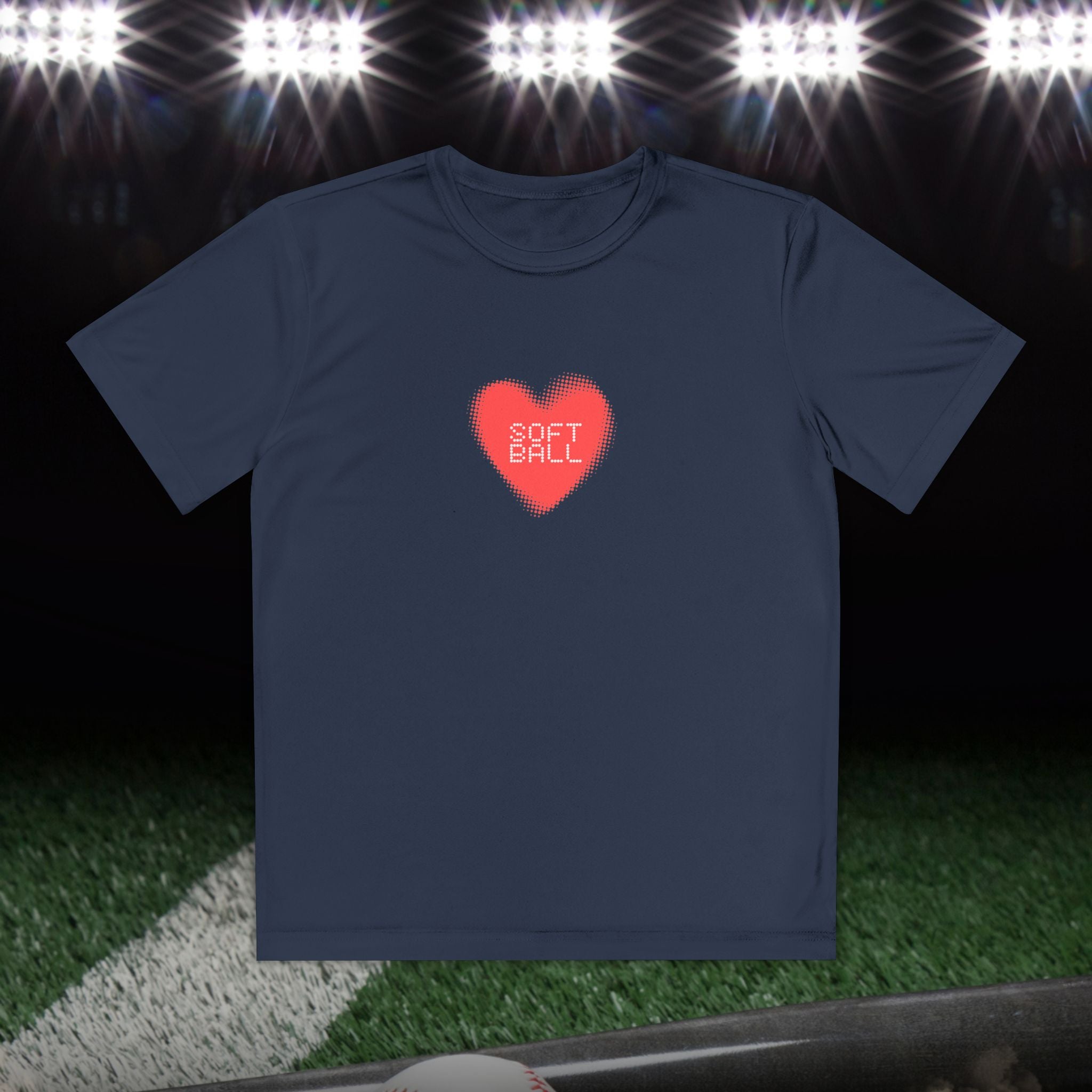 Dear Softball, Girl’s Athletic Tee