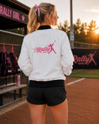 Rally Girl Softball Bomber Jacket, by Rally Republic
