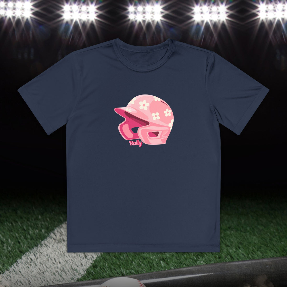 Flower Power Girl’s Athletic Tee