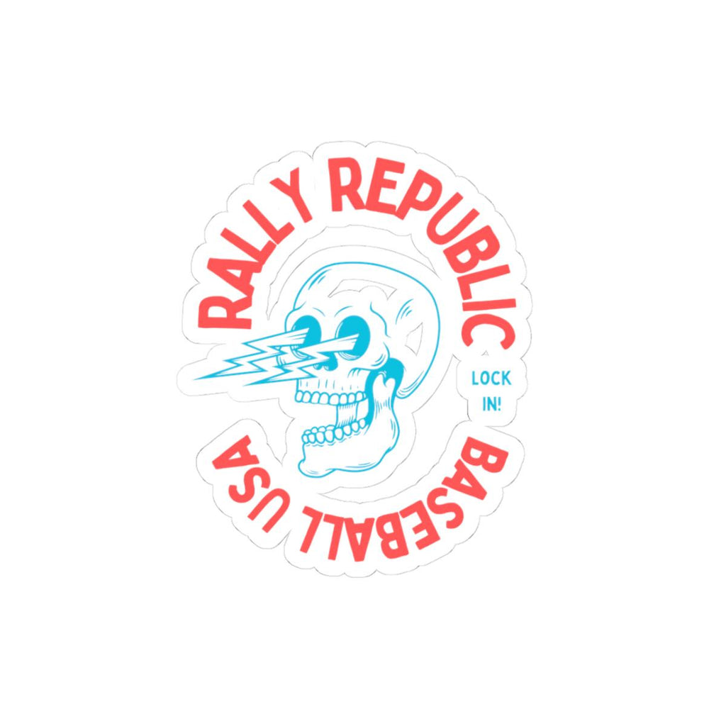 Rally Republic Baseball Lock In Sticker