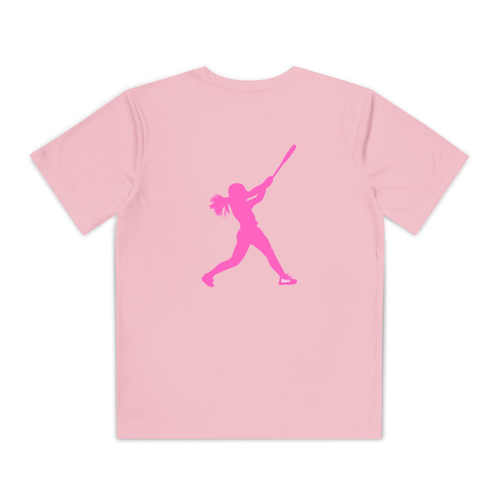 Rally Girl Signature Hitter Youth Competitor Tee, by Rally Republic