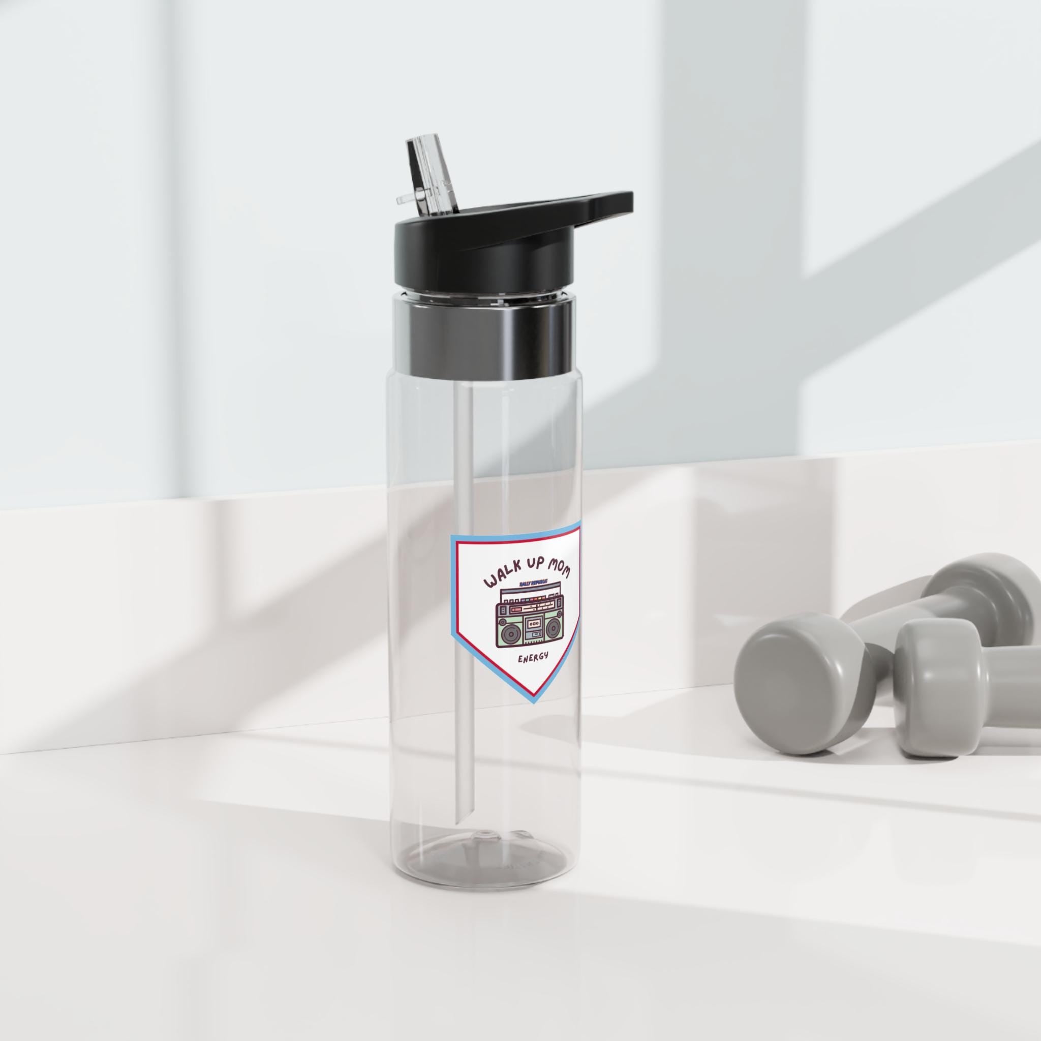 Baseball Walk Up Mom Water Bottle, by Rally Republic