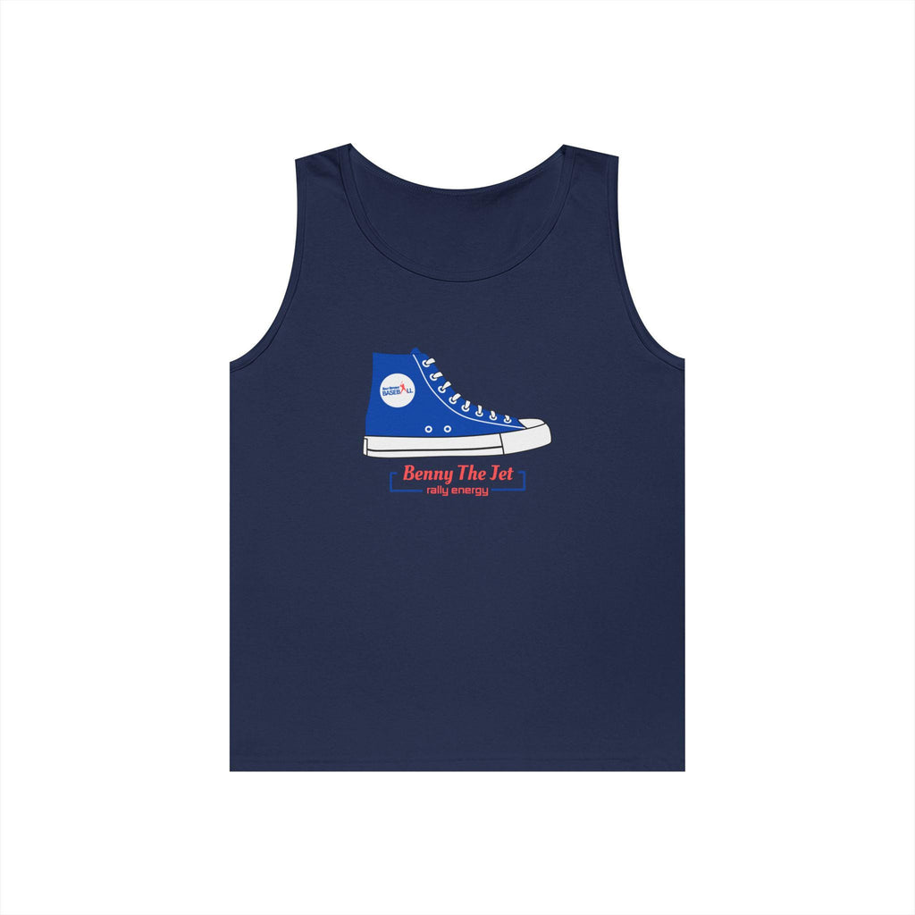 Benny The Jet 90’s Dad Tank Top, by Rally Republic