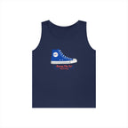 Benny The Jet 90’s Dad Tank Top, by Rally Republic