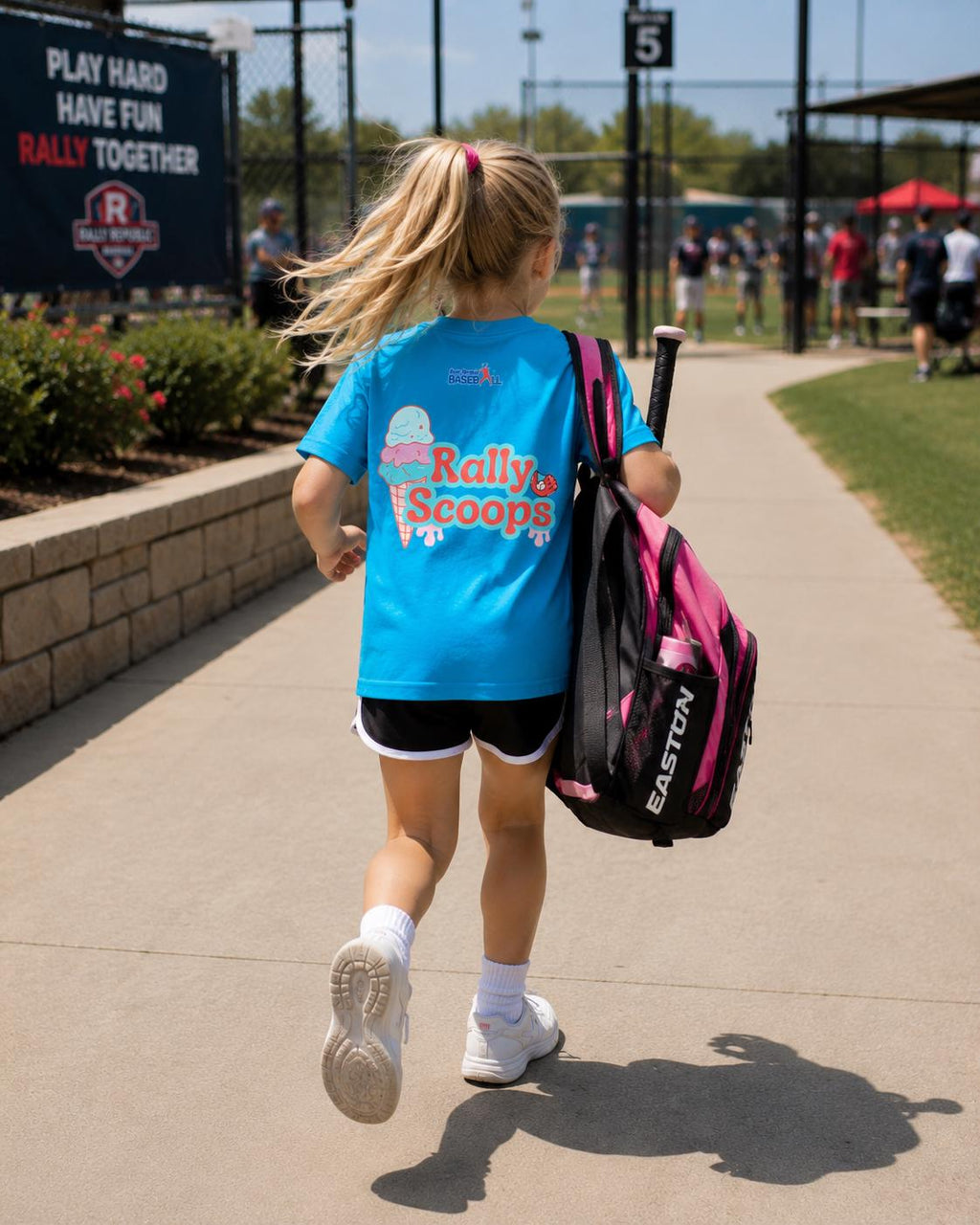 Rally Scoops Youth Competitor Tee, by Rally Republic