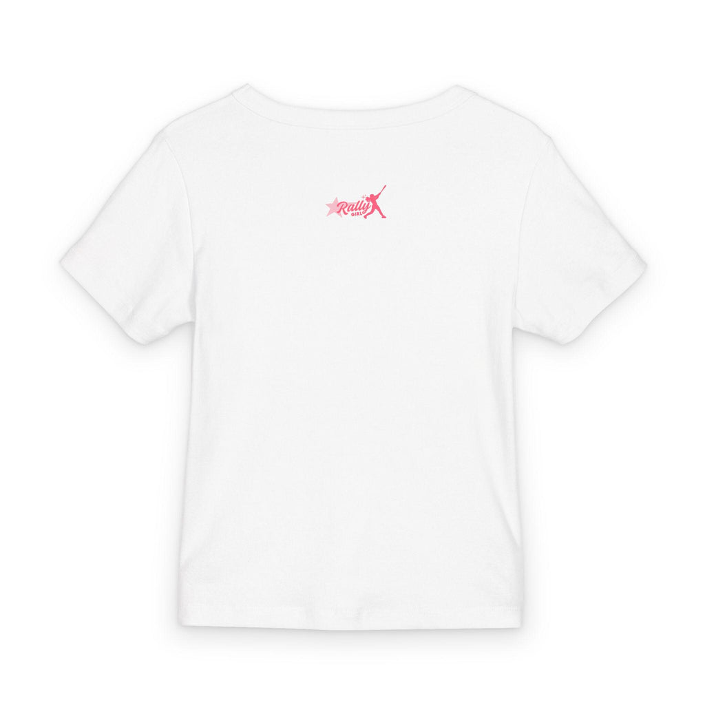 Rally Girl Softball USA Rib Baby Tee, by Rally Republic