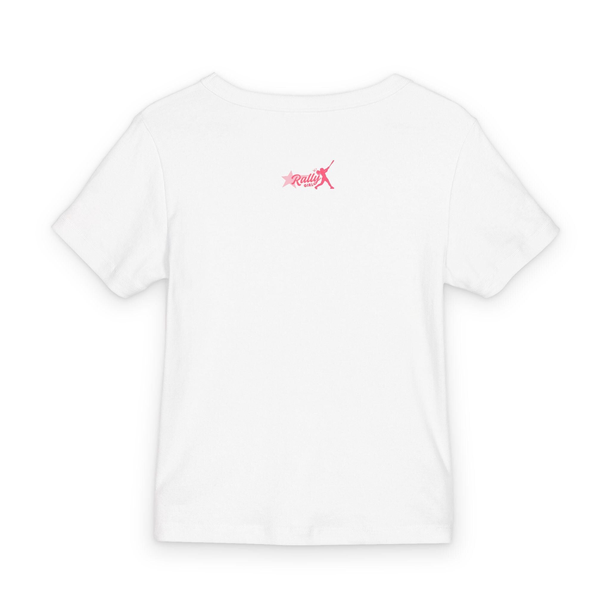 Rally Girl Softball USA Rib Baby Tee, by Rally Republic