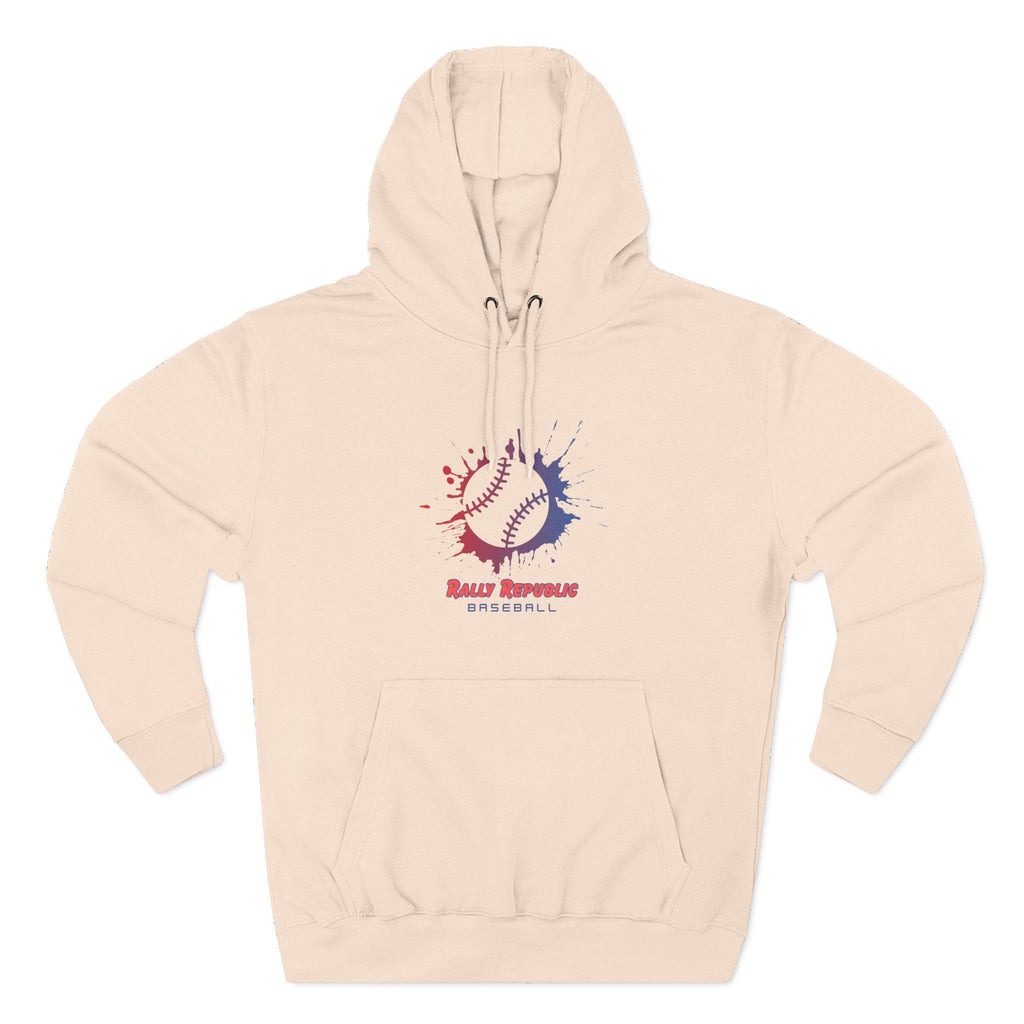 Summer Splash Adult Baseball Hoodie, by Rally Republic