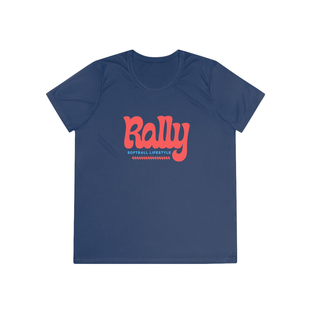 Rally Softball Lifestyle Ladies Competitor Tee, by Rally Republic