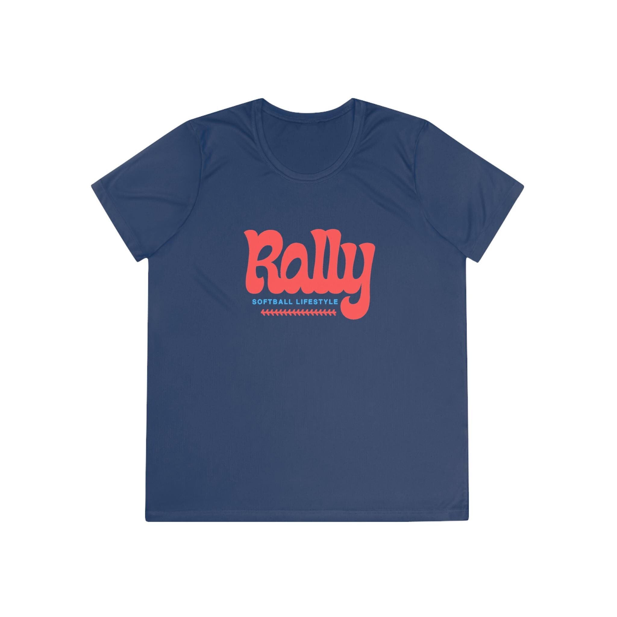 Rally Softball Lifestyle Ladies Competitor Tee, by Rally Republic