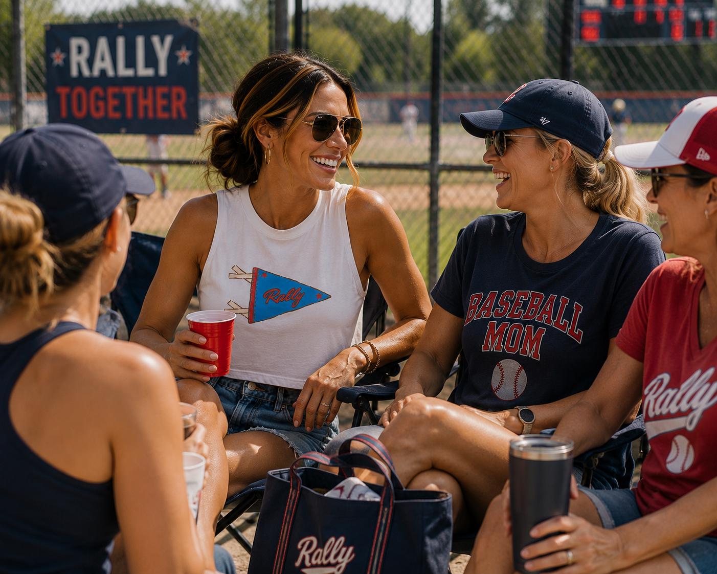 Rally Pennant Crop Top, by Rally Republic