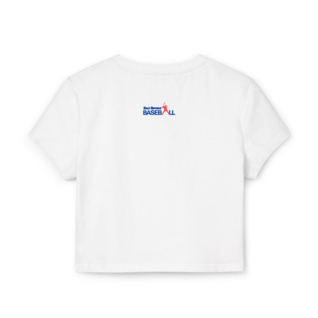 Rally in the USA Women's Baby Tee, by Rally Republic