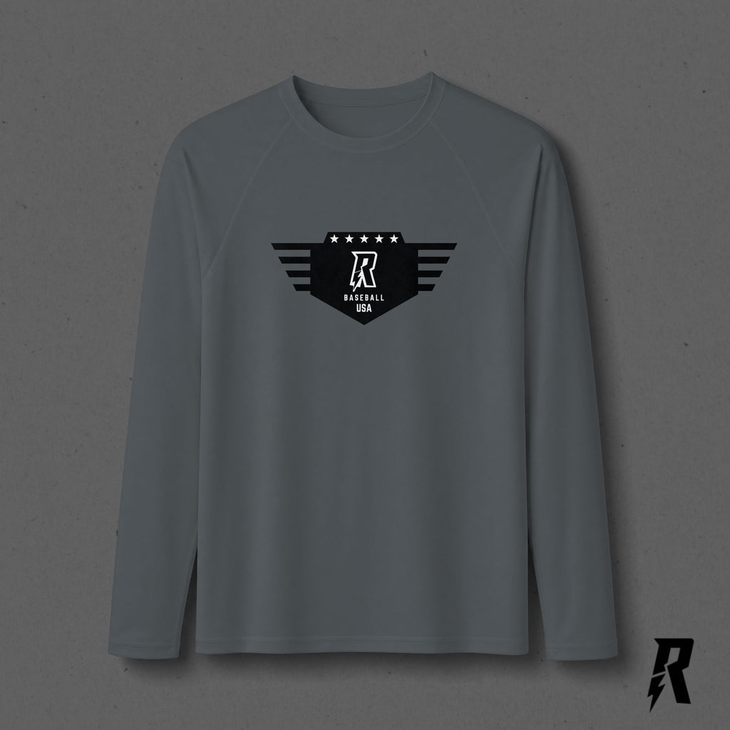 R-Bolt Battle Gear Men’s Long Sleeve Performance Tee