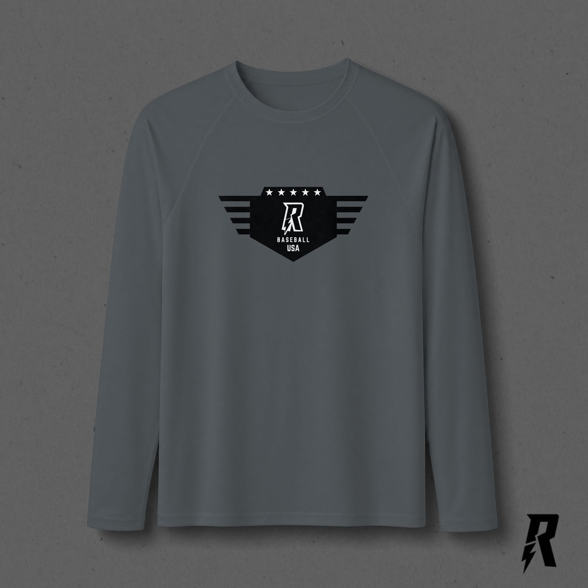 R-Bolt Battle Gear Men’s Long Sleeve Performance Tee