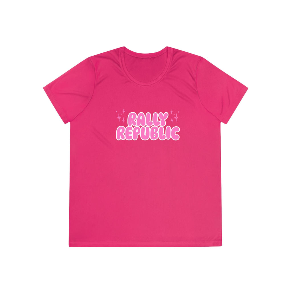 Rally Sparkles Ladies Competitor Tee, by Rally Republic