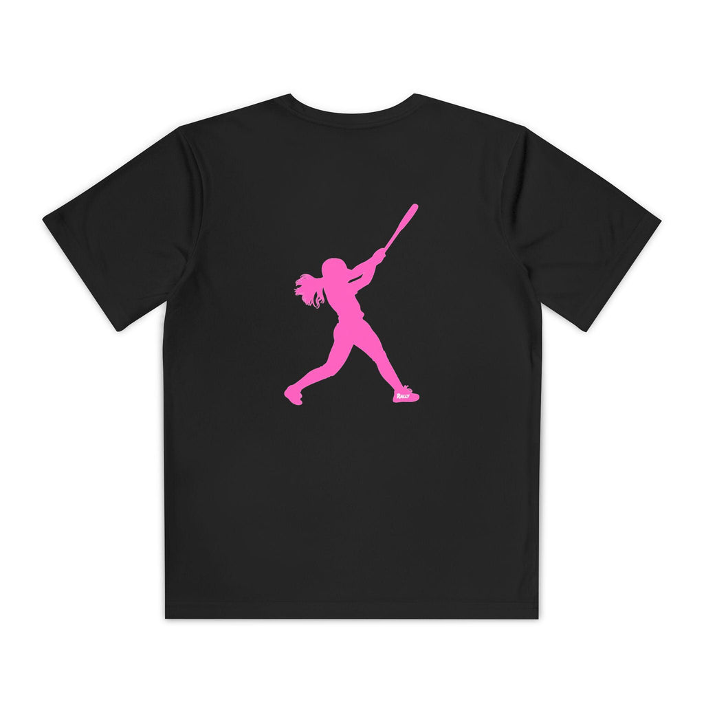 Rally Girl Signature Hitter Youth Competitor Tee, by Rally Republic