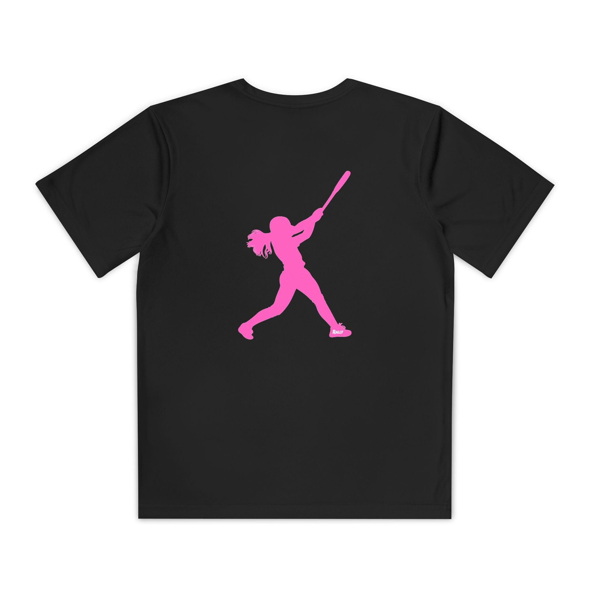 Rally Girl Signature Hitter Youth Competitor Tee, by Rally Republic