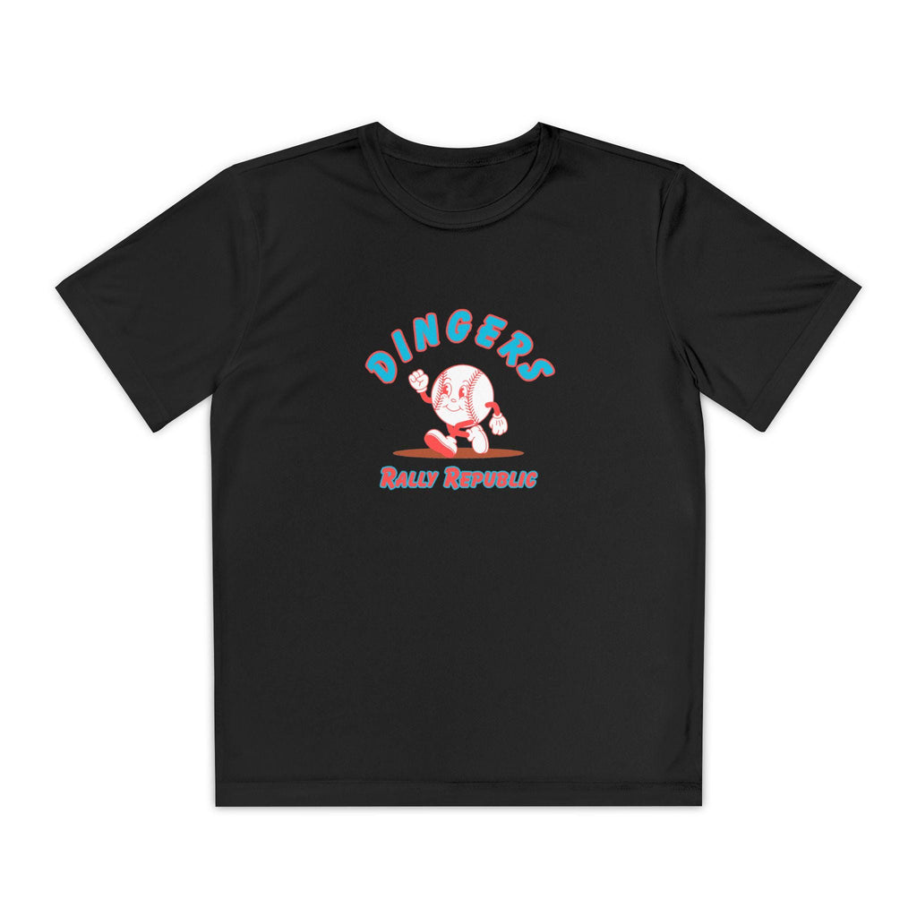 Dingers Youth Competitor Tee, by Rally Republic