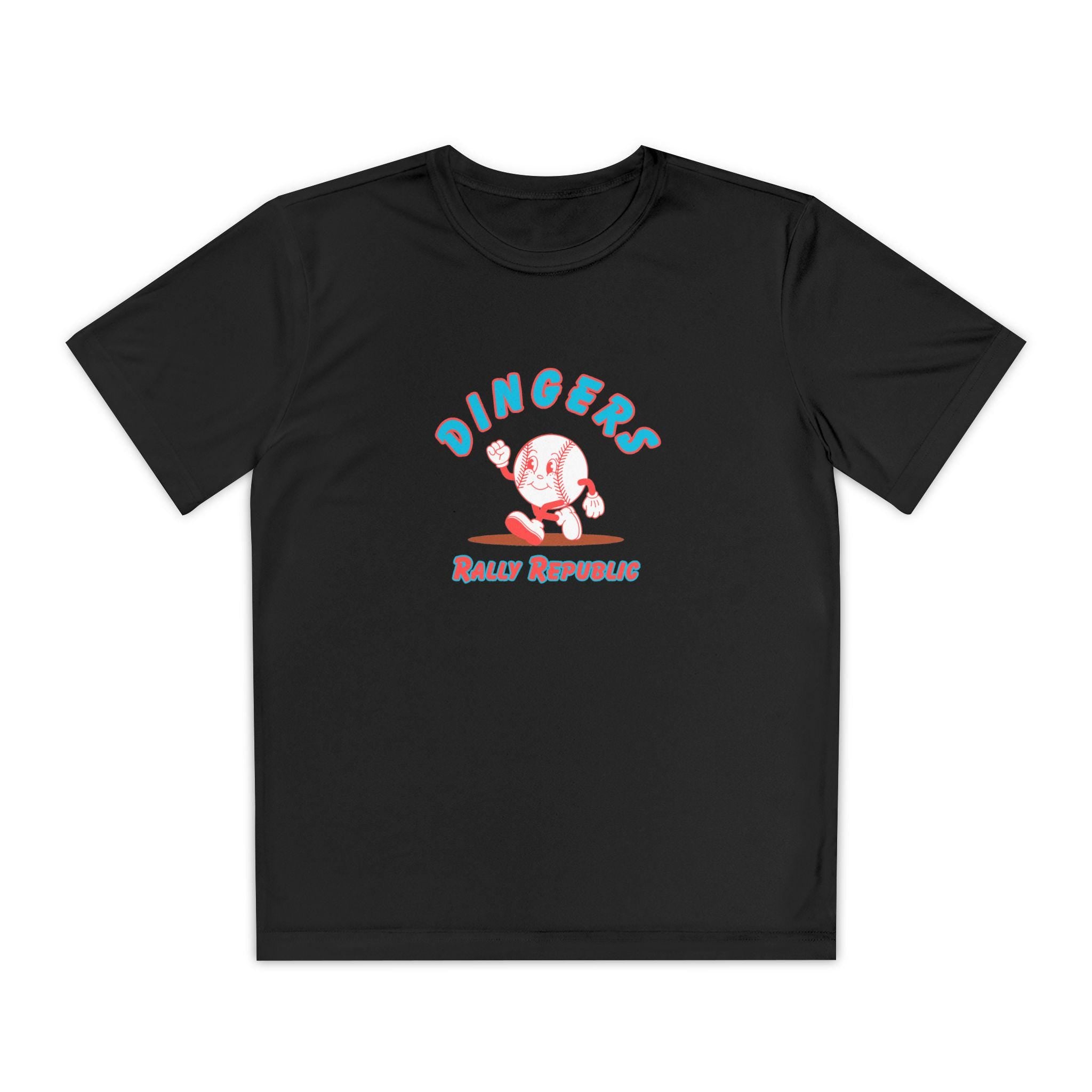 Dingers Youth Competitor Tee, by Rally Republic