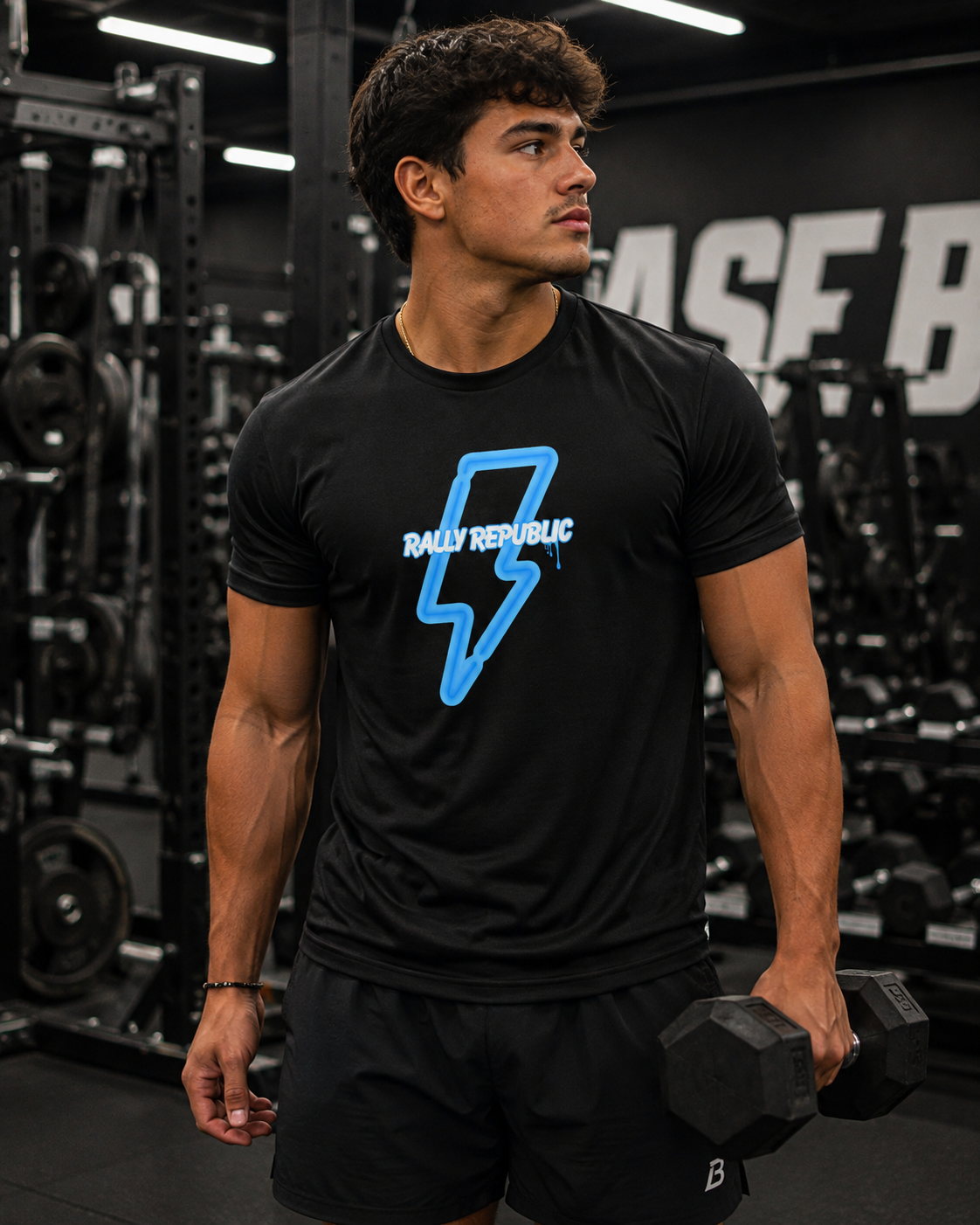 Rally Bolt Men’s Athletic Tee