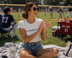 Rally Mode Women's Baby Tee, by Rally Republic