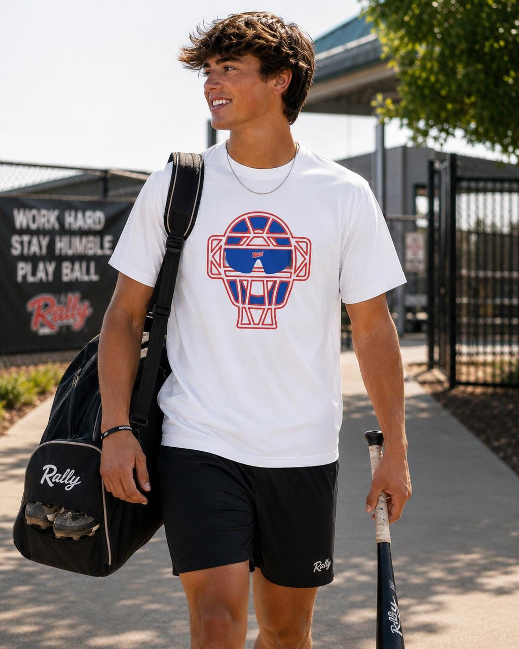 Catch The Rally Competitor Tee, by Rally Republic