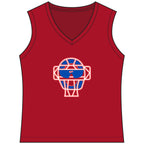 Catch The Rally Women's Sleeveless Competitor V-Neck Tee